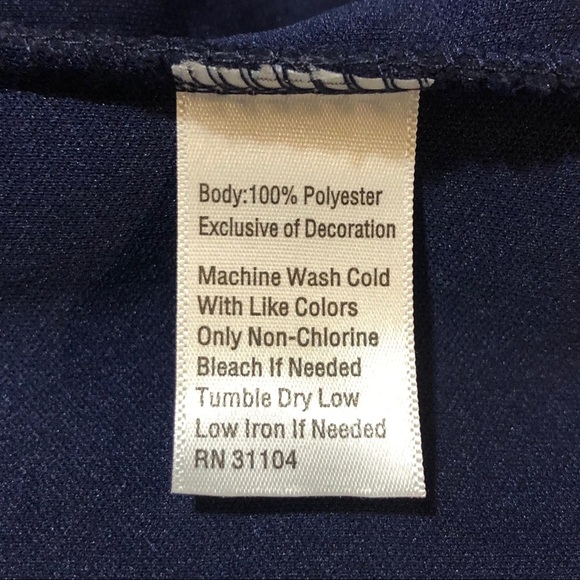 Ocean + Coast NWT Men’s Navy Fleece Vest With Pockets L - Picture 10 of 13